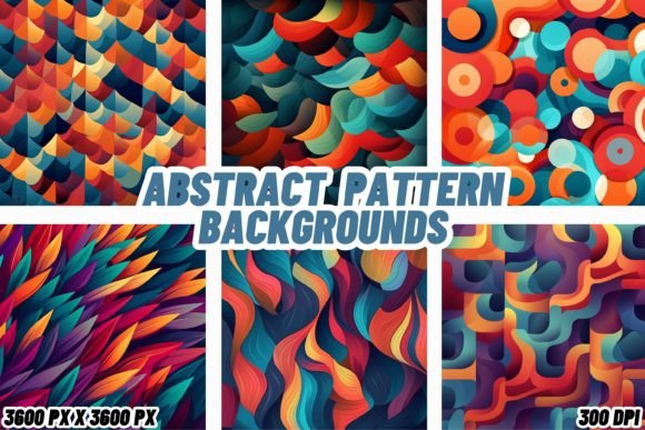 Abstract Pattern Backgrounds: Your Visual Symphony