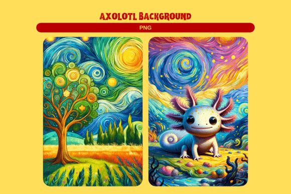 Axolotl Backgrounds: Infusing Your Designs with Whimsy