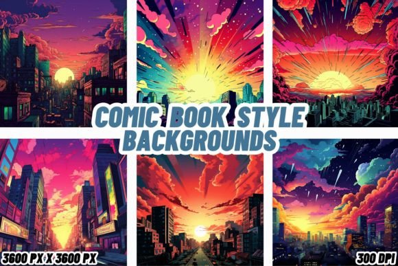 Comic Book Style Backgrounds: A Design Power-Up