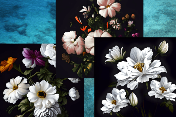 Elevate Your Brand with 7 Oil Painting Floral Backgrounds
