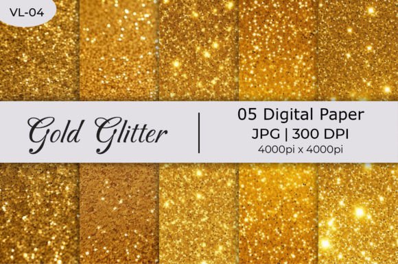 Elevate Your Projects with Gold Sparkle Glitter Paper Backgrounds