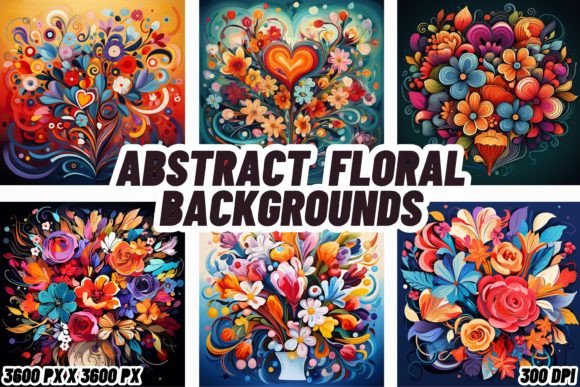 Elevate Your Screen: The Art of Abstract Floral Backgrounds