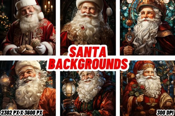 Transform Your Holiday Content with Santa Backgrounds