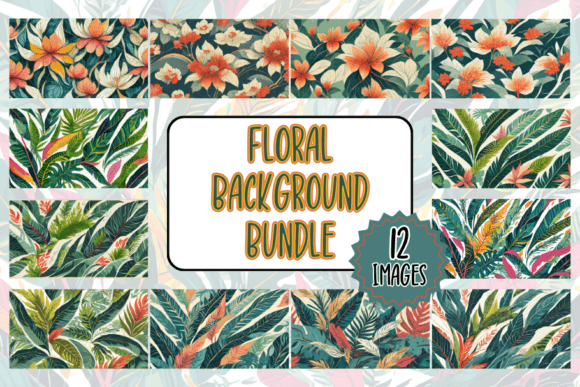 Unlock Creative Potential with a Floral Backgrounds Bundle