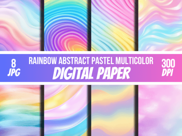 Unlocking Creativity with Abstract Pastel Multicolor Backgrounds